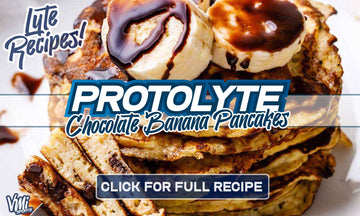 CHOCOLATE & BANANA PROTOLYTE PANCAKES