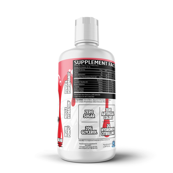 PUMP N' FLOW Stim Free Pre-Workout Pump Liquid w/ Glycerol