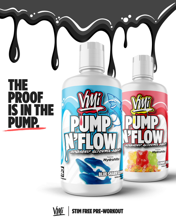 PUMP N' FLOW Stim Free Pre-Workout Pump Liquid w/ Glycerol