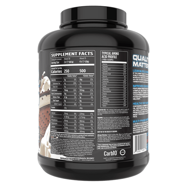www.vmisports.com Protein MAJOR MASS™ Lean Mass Gainer