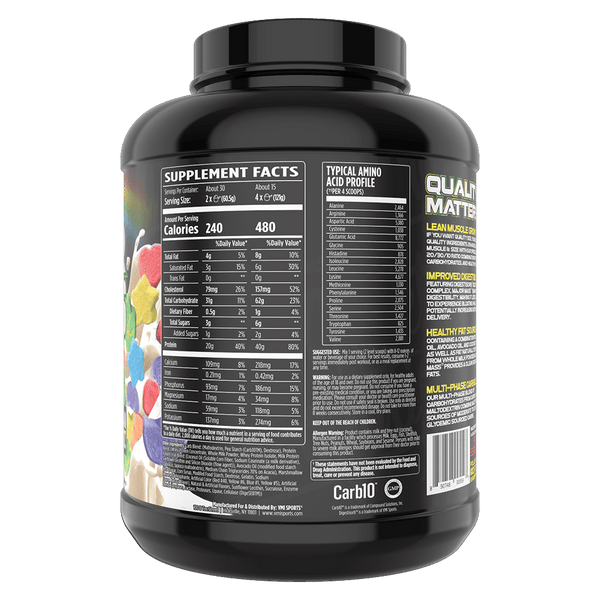 www.vmisports.com Protein MAJOR MASS™ Lean Mass Gainer