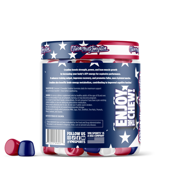 Creatine Gummies / Gelatin Free & Vegan Friendly