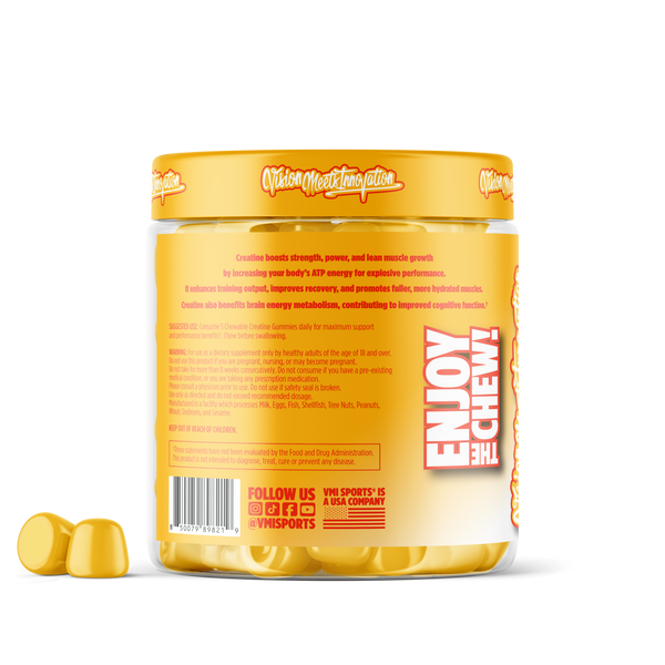 Creatine Gummies / Gelatin Free & Vegan Friendly