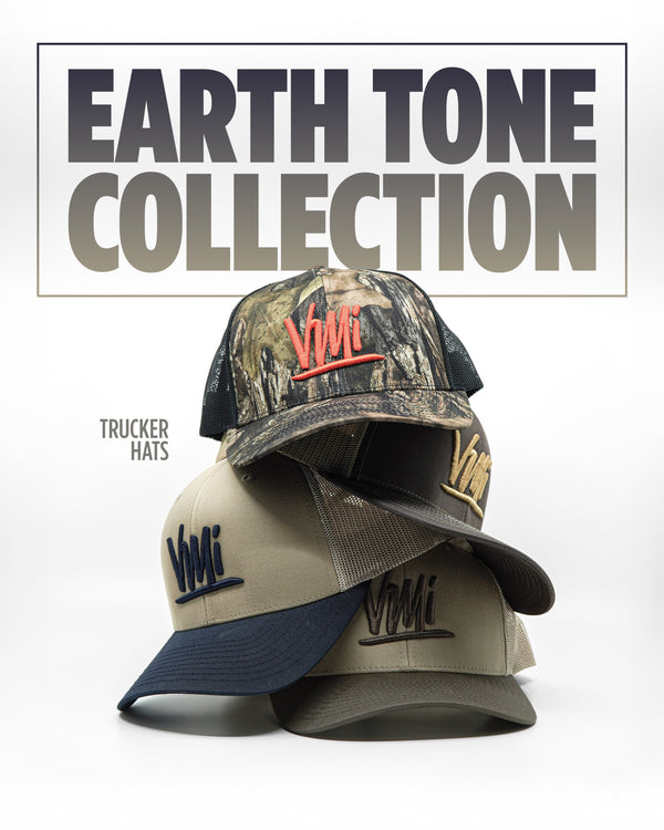 VMI EARTH TONE COLLECTION TRUCKER HATS