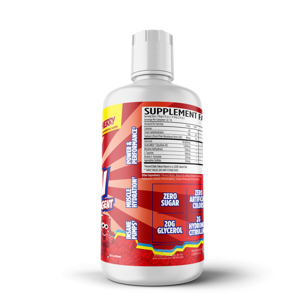 PUMP N' FLOW Stim Free Pre-Workout Pump Liquid w/ Glycerol