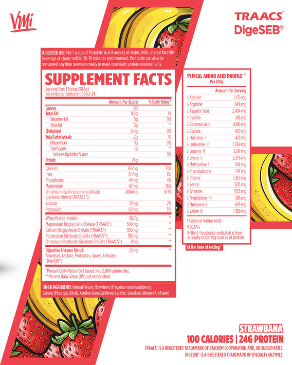 ProtoLyte® 100% Premium Whey Isolate Protein