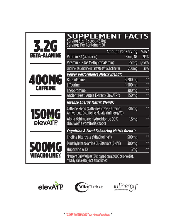 KXR® OG High-Stim Pre-Workout