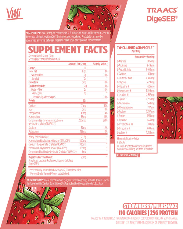 ProtoLyte® 100% Premium Whey Isolate Protein